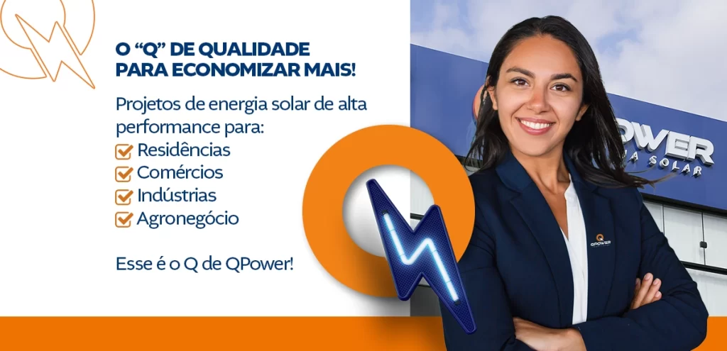 Custos reduzidos energia solar QPower